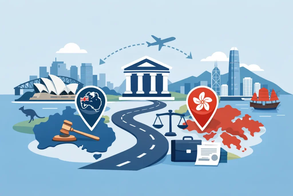 Startup Legal Roadmap Australia Hong Kong
