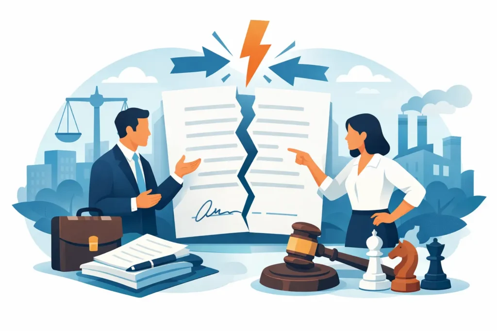 When Commercial Contract Disputes Need Action